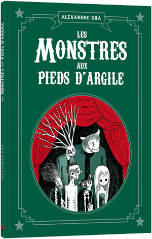 Les monstres aux pieds d'argile, couverture