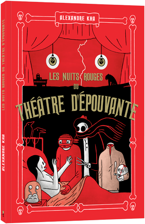 Les nuits rouges du théâtre d'épouvante, couverture